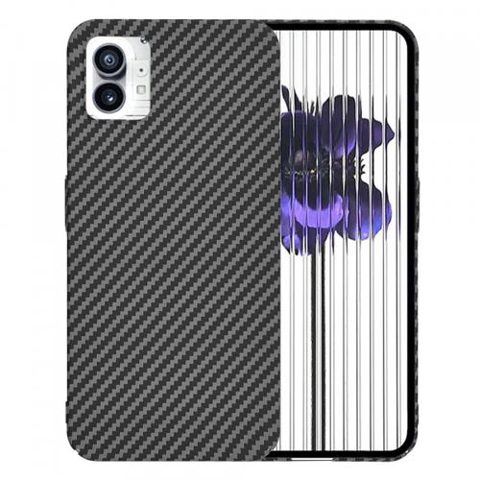 Husa pentru Nothing Phone (1), Techsuit, Carbonite FiberShell, Neagra
