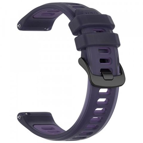 Curea Techsuit W084 pentru Samsung Galaxy Watch / Huawei Watch Series, 20mm, Mov
