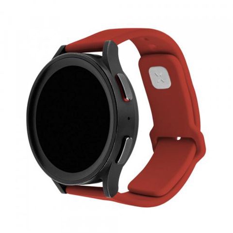 Curea Fixed Silicone Sporty pentru Huawei Watch / Xiaomi Watch Series, 22mm, Rosu