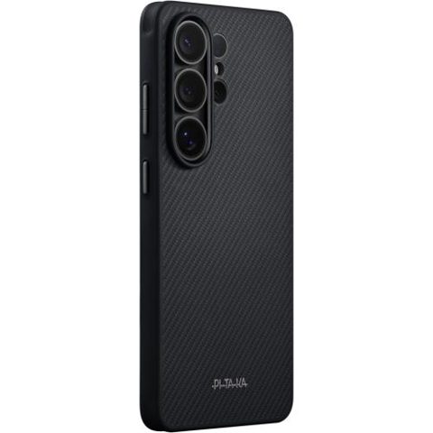 Carcasa Pitaka Cairn cu MagSafe pentru Samsung Galaxy S26 Ultra, Aramida, Ultra-subtire (Negru)