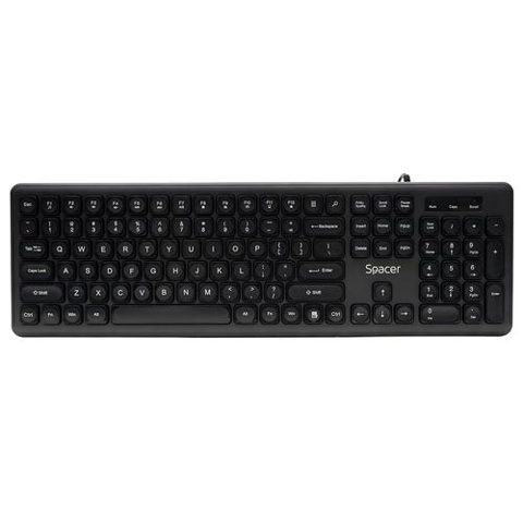 Tastatura Spacer SPKB-LWP-03, Wired, USB (Negru)
