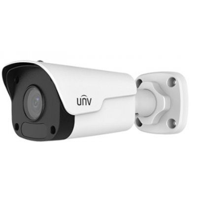 Camera bullet IP UNV IPC2128LR3-DPF28M-F, 8 MP, lentila 2.8 mm, IR 30m, fara slot card, ROI, Ultra 265