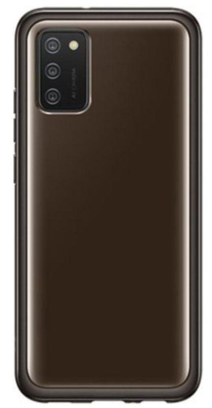 Protectie spate Samsung EF-QA038TBEGEU pentru Samsung Galaxy A03s (Negru)