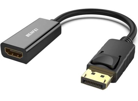 Adaptor Video Benfei, DisplayPort - HDMI, 4K, Negru