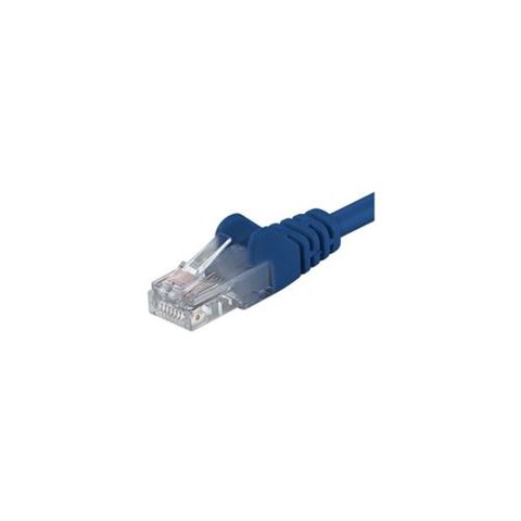 Patchcord UTP PremiumCord RJ45-RJ45 Cat.6, 0.25m, Albastru