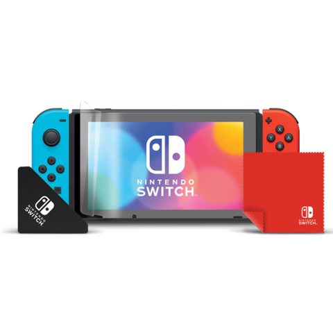 Folie de protectie PDP 500-219-EU pentru Nintendo Switch/Switch OLED (Transparent)