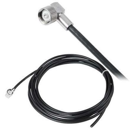 Cablu prelungitor pentru statie CB LC27, 3.6 m, Negru