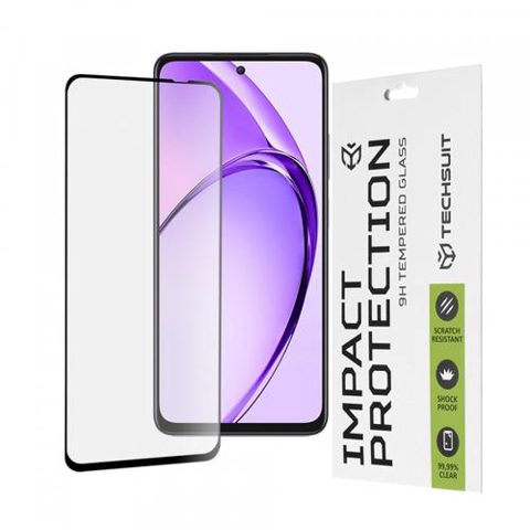 Folie de protectie Ecran Techsuit pentru Oppo A80, Sticla Securizata, Full Glue, 111D