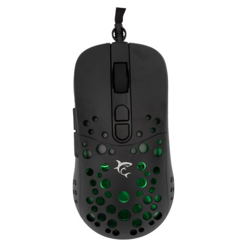 Mouse gaming White Shark GM-9004 TRISTAN-2, iluminare RGB, 12.800 dpi (Negru)