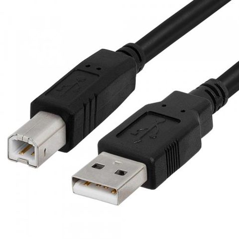 Cablu Imprimanta OEM, USB-A - USB-B, 1.5m, Negru