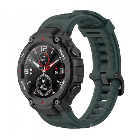 Curea Techsuit W067 pentru Amazfit T-Rex Pro / T-Rex, Verde
