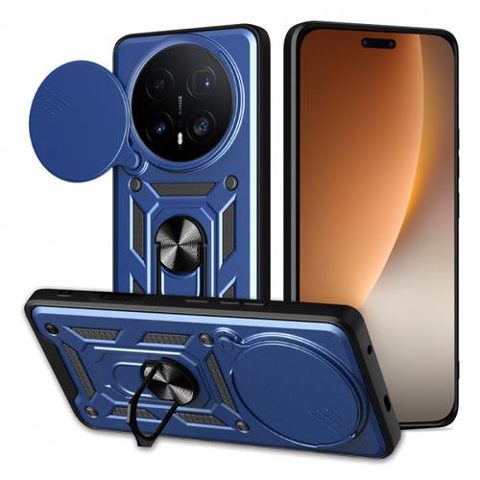 Husa pentru Honor Magic8 Pro, Techsuit, CamShield, Albastra