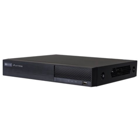 NVR 8 canale IP + 8 porturi POE Asytech VT-N1308HC-8P, 5 MP, H.265, PoE