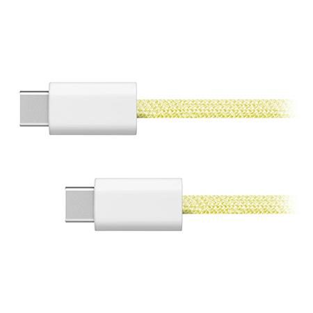 Cablu Kruger&Matz KM1271-1.5Y, USB TIP C - USB TIP C, 60 W, 1.5 m (Galben)