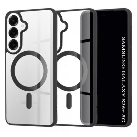 Husa MagSafe pentru Samsung Galaxy S26 Plus, Techsuit, Pro, Neagra