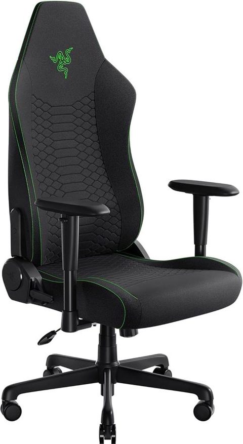 Scaun de gaming Razer Iskur V2 X, Spuma, Cotiere 2D, Perna lombara integrata, Cadru din otel (Negru)