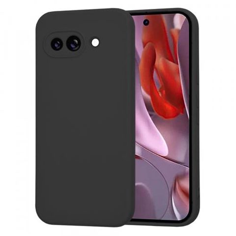 Husa Techsuit SoftFlex pentru Google Pixel 9a, Neagra