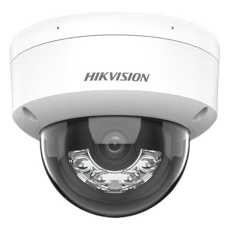 Camera IP HIKVISION DS-2CD1123G2-LIU-2.8mm, 2MP, lentila 2.8mm, Smart Hybrid Light 30m, microfon, PoE, slot card, IP67, IK08