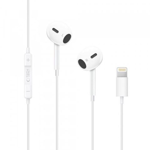 Casti Stereo Tech-Protect Ultraboost Core G2, Lightning, Alb