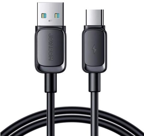 Cablu Date si Incarcare USB-A - USB-C Joyroom A14, 18W, 1.2m, Negru