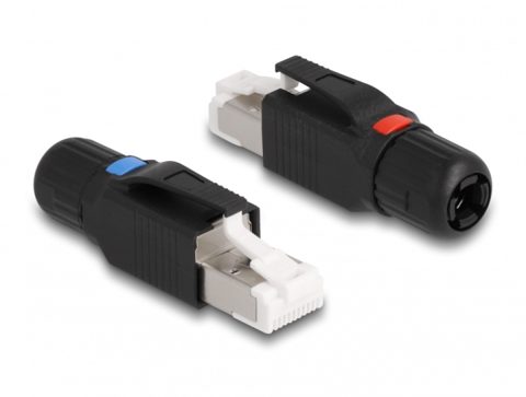 Conector de asamblat RJ45 Cat. 6A STP toolfree, Delock 86965