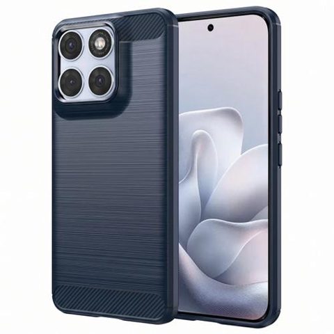 Husa pentru Motorola Edge 70 Fusion, Techsuit, Carbon, Albastra