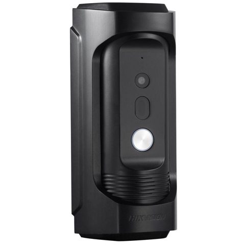 Post videointerfon standalone IP Hikvision DS-KB8113-IME1, 2MP, IR 3m, doorbell, acces de pe telefonul smart, PoE, IK9