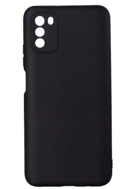 Protectie pentru spate Spacer pentru Xiaomi Pocophone M3, Negru