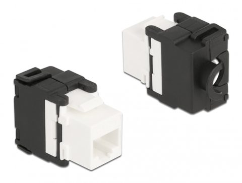 Modul keystone RJ45 la LSA UTP Cat.6A toolfree 180 grade, Delock 87034