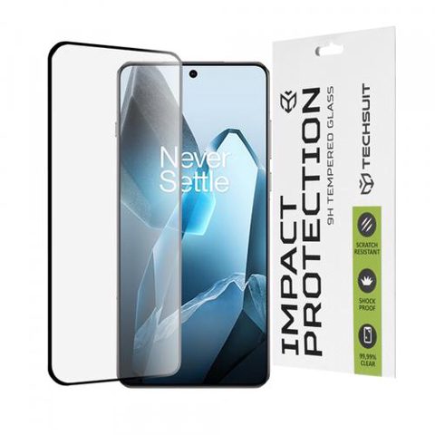 Folie de protectie Ecran Techsuit pentru OnePlus 13, Sticla Securizata, Full Glue, 111D