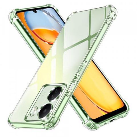 Husa cu Protectie Camera pentru Xiaomi Poco C65 / Redmi 13C, Techsuit, Shockproof Clear, Transparenta