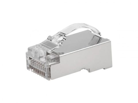 Set 10 buc conectori RJ45 Cat.6A pass-through, Roline 21.17.3146
