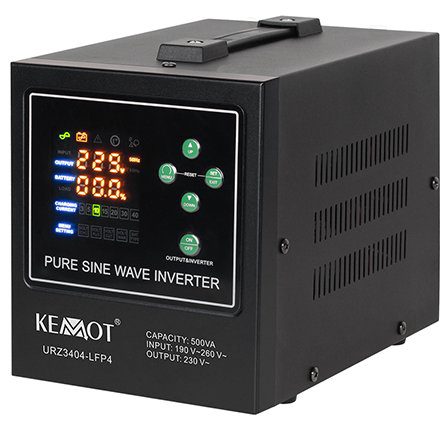 Ups Centrale Termice Sinus Pur 500VA/300W 12V KEMOT URZ3404-LFP4