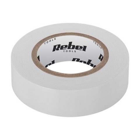 Banda izolatoare 0.13mm x 19mm x 9m Alb, NAR0430