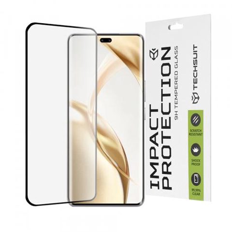 Folie de protectie Ecran Techsuit pentru Honor 200 Pro, Sticla Securizata, Full Glue, 111D