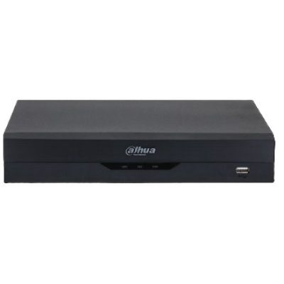 XVR WizSense 4 canale Dahua XVR5104HS-I3/T, 5MP, Penta-brid, SMD Plus, 1 port HDD, AcuPick, audio over coax, compact 1U