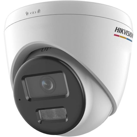 Camera IP ColorVu Hikvision DS-2CD1327G2H-LIUF/SL(2.8MM), 2MP, lentila 2.8mm, Hybrid Light 30m, microfon, difuzor, PoE, IP67