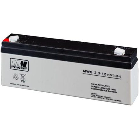 Acumulator MW POWER MWS2.3-12 ,2.3AH/12V