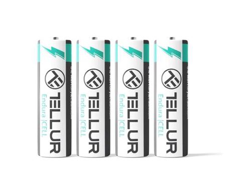 Baterie Tellur Endura Cell, Zinc-Carbon, AA R6, 1.5V, 4buc/set
