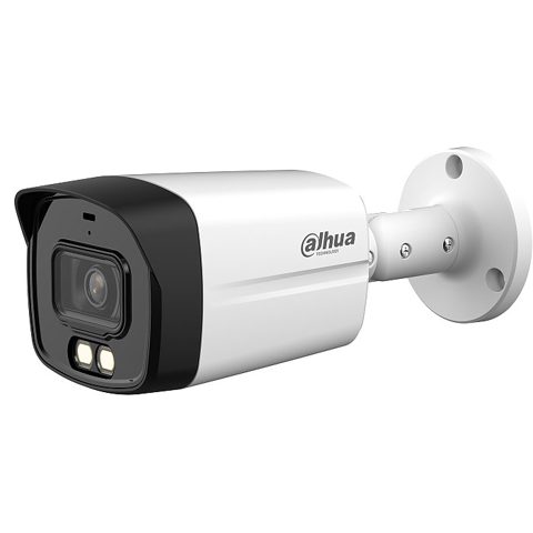 Camera HDCVI Dahua HAC-HFW1509TLM-IL-A-0360B-S2, 5MP, lentila 3.6mm, Smart Dual Illuminator 40m, microfon, IP67