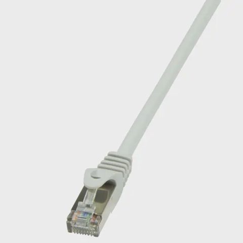 Cablu FTP LOGILINK Cat5e, cupru-aluminiu, 15 m, gri, AWG26, ecranat CP1102S