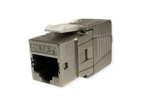 Modul keystone cat. 6A STP tool-free GHMT, Roline 21.17.0327*