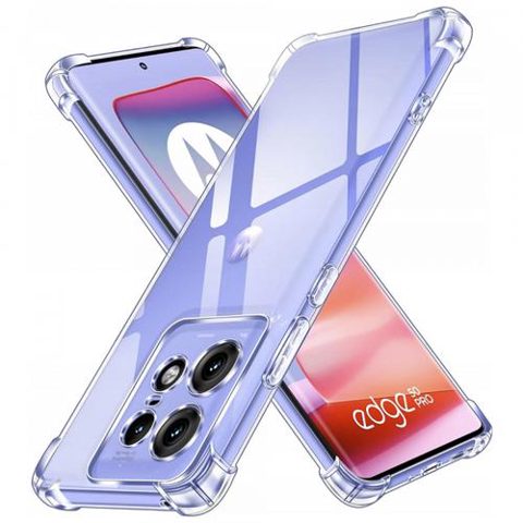 Husa pentru Motorola Edge 50 Pro, Techsuit, Shockproof Clear