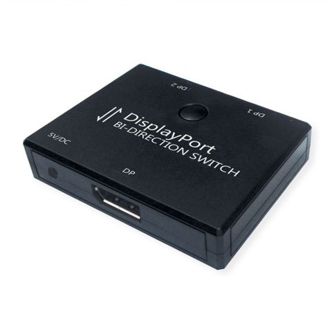 Switch Displayport 4K60Hz 2 porturi bidirectional, Value 14.99.3587
