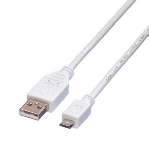Cablu USB 2.0 A la micro USB B 3m, Value 11.99.8755*