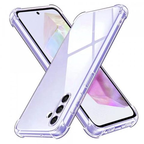 Husa pentru Samsung Galaxy A35 5G A356, Techsuit, Shockproof Clear, Transparenta