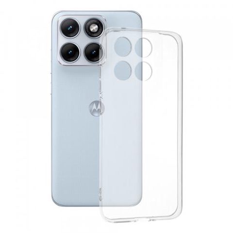Husa pentru Motorola Edge 70 Fusion, Techsuit, Clear, Transparent