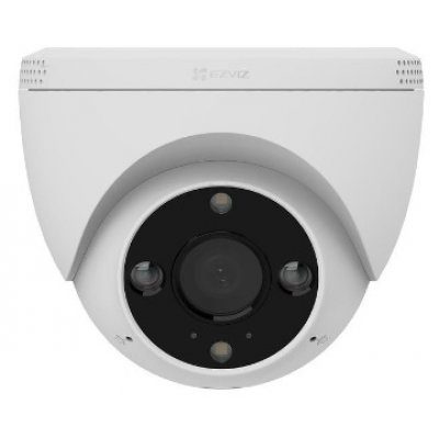 Camera IP Wireless Full Color EZVIZ CS-H4, 2K 4MP, lentila 2.8mm, IR 30m, alarma acustica si optica, MicroSD, IP67