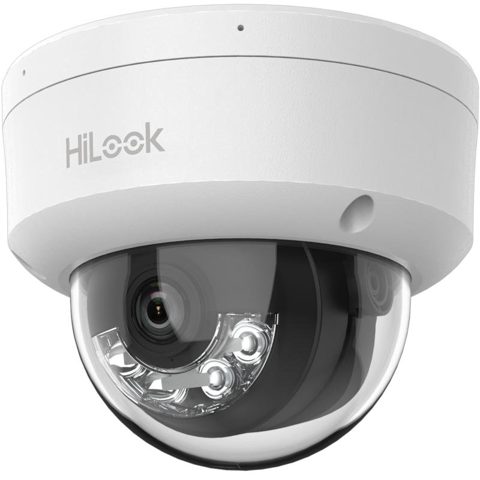 Camera IP Hikvision HiLook IPC-D120HA-LU, 2MP, lentila 2.8mm, dual light 30m, microfon, PoE, IP67, IK08