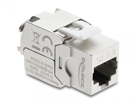 Keystone RJ45 la LSA Cat.8.1 ecranat tool-free, Delock 90715